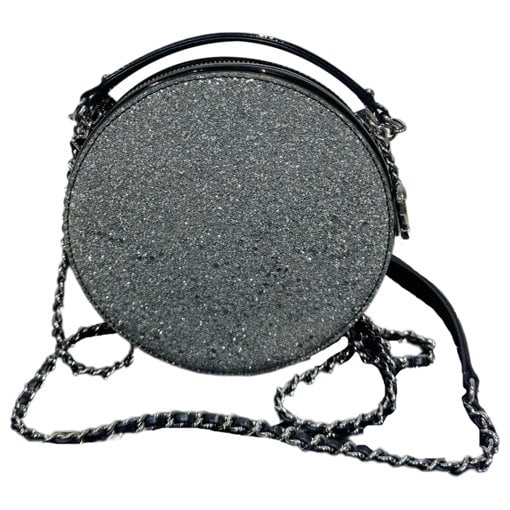 Patent leather handbag