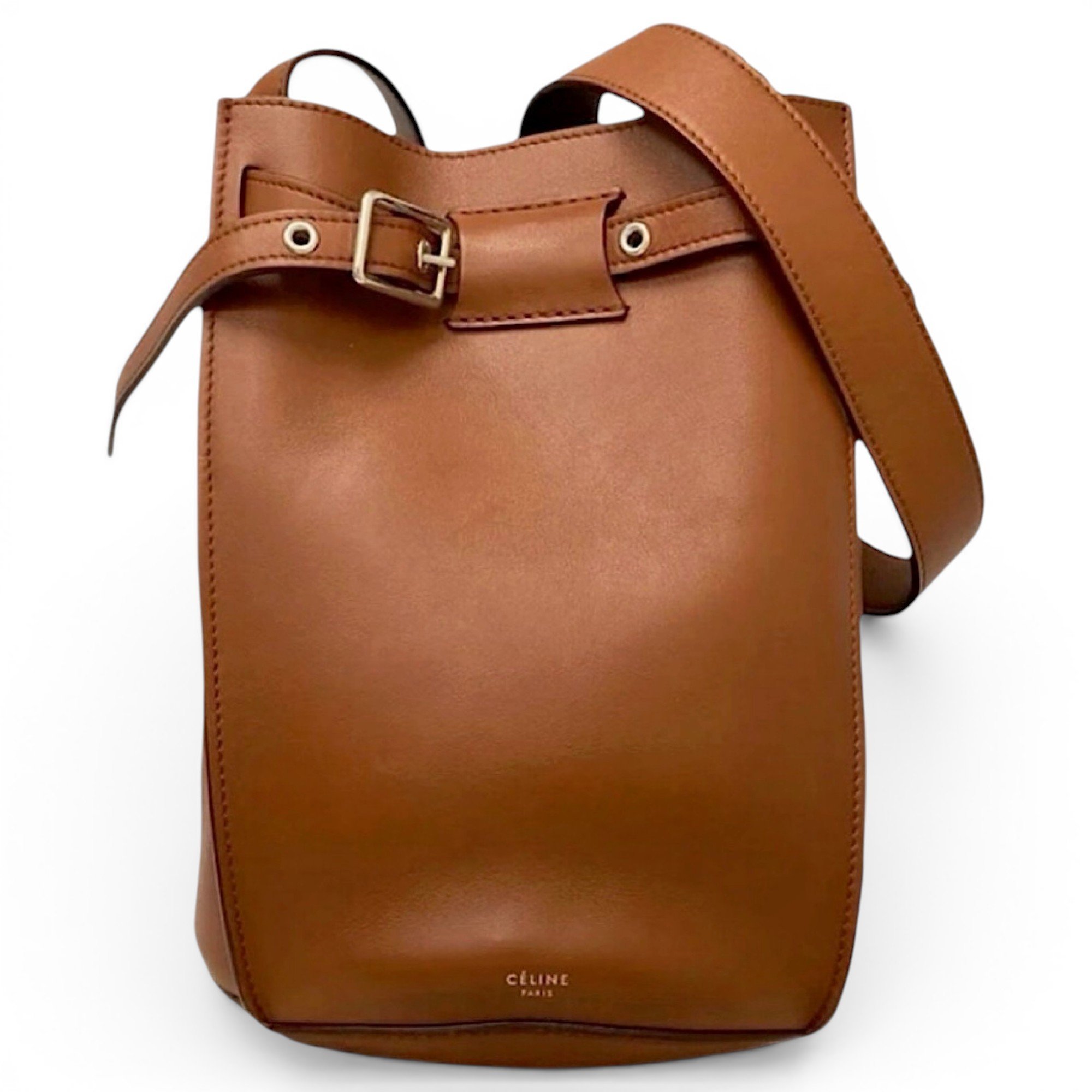Big Bag leather handbag
