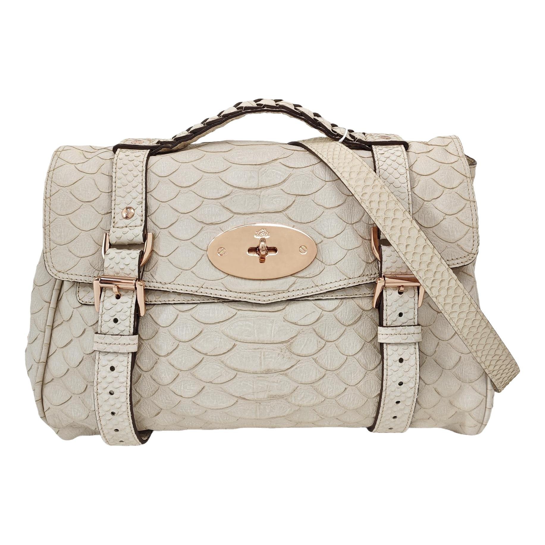 Mulberry Alexa leather handbag