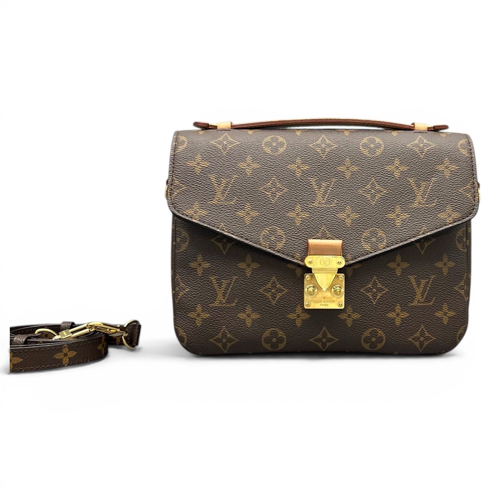 Metis leather crossbody bag