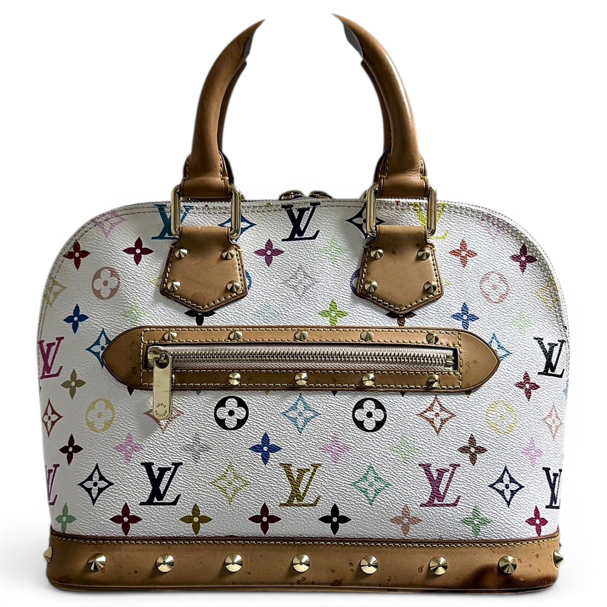 Alma leather handbag