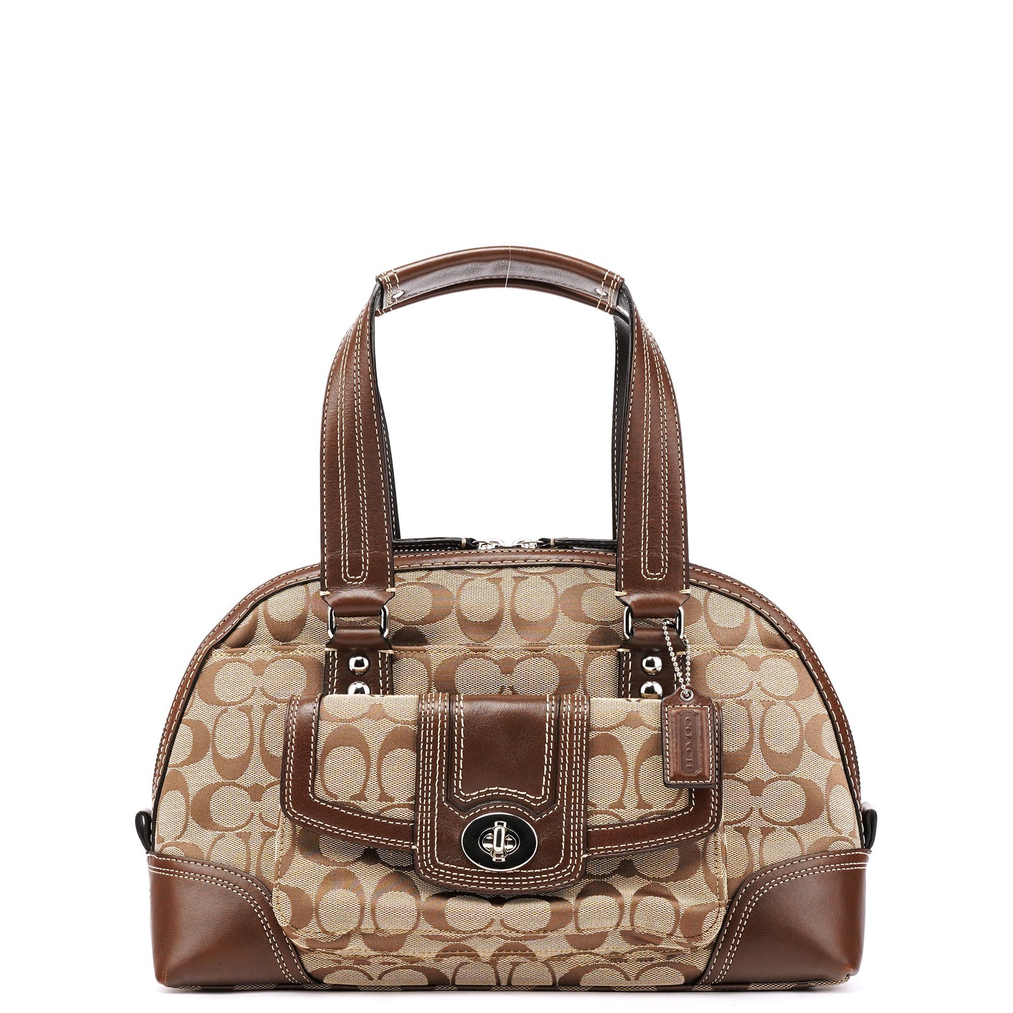 Tabby leather bowling bag