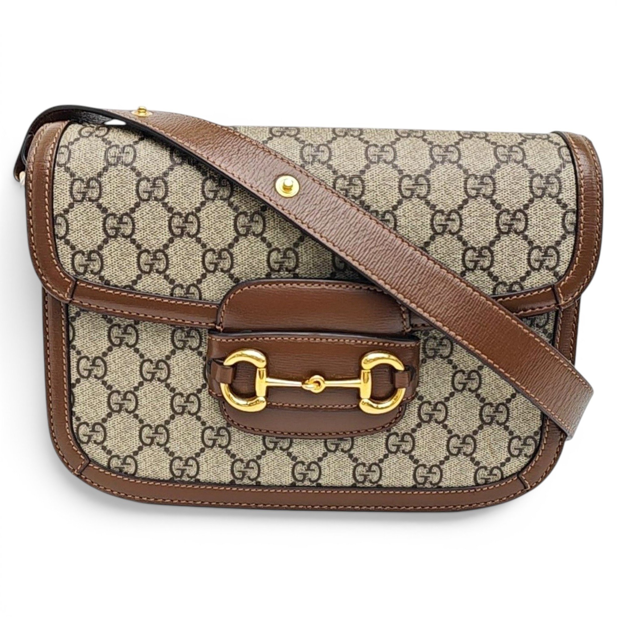 Handle Horsebit 1955 leather handbag