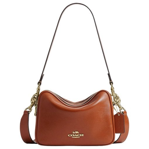 Leather crossbody bag