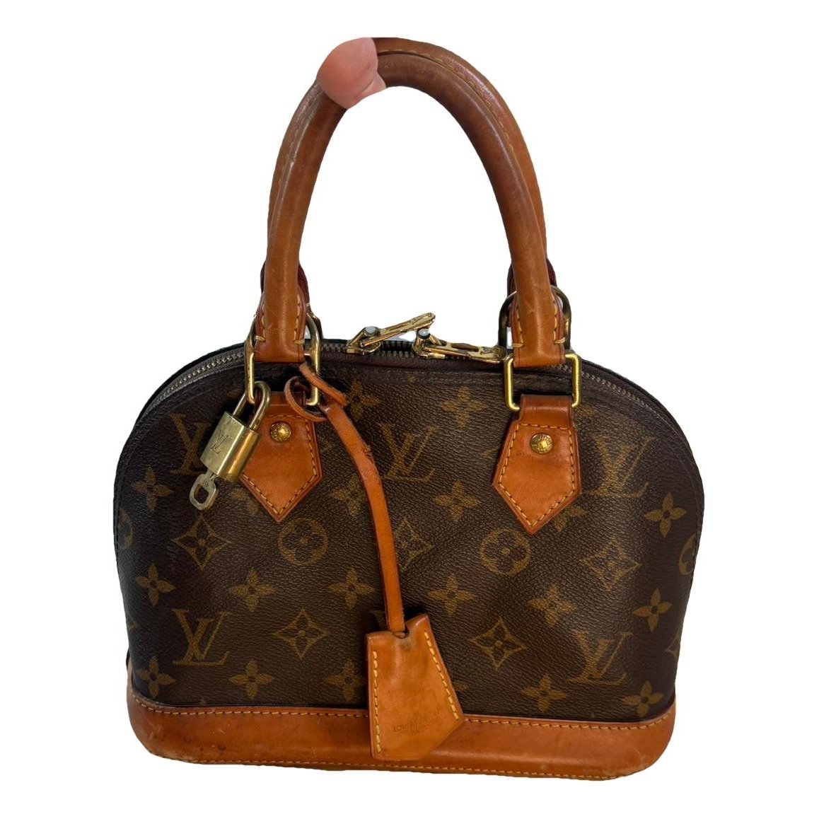 Alma BB leather handbag