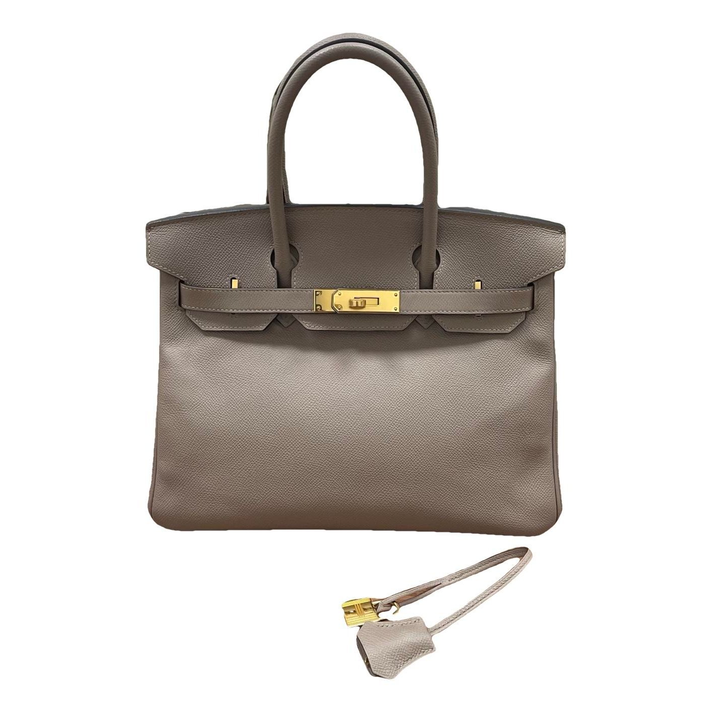 Birkin 30 leather handbag