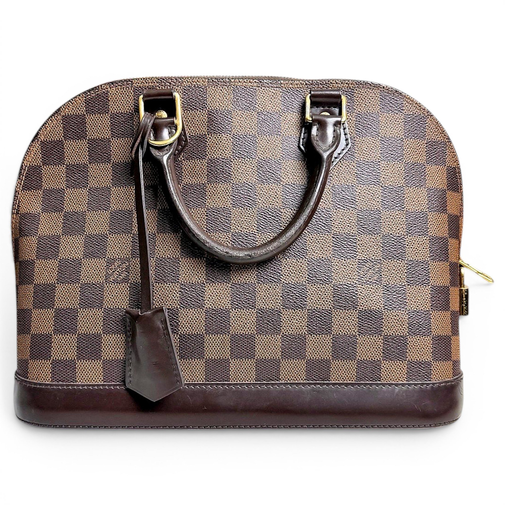 Alma leather handbag