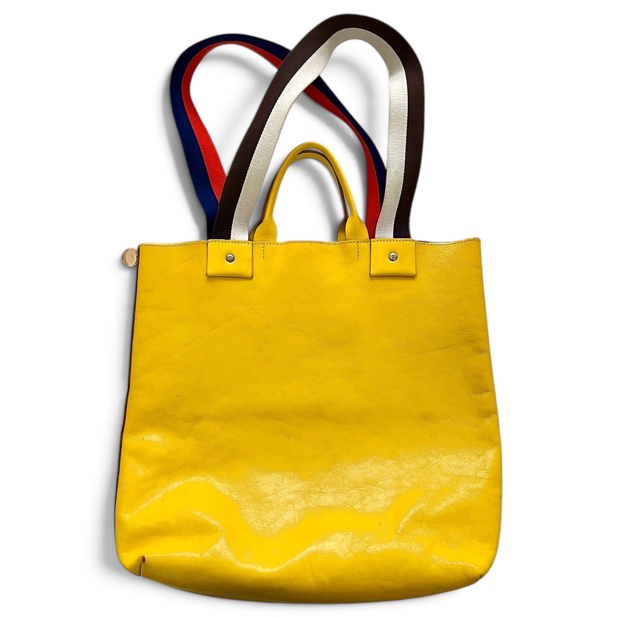 Leather tote