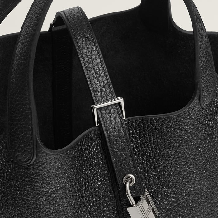 Noir Picotin Lock 18 Bag