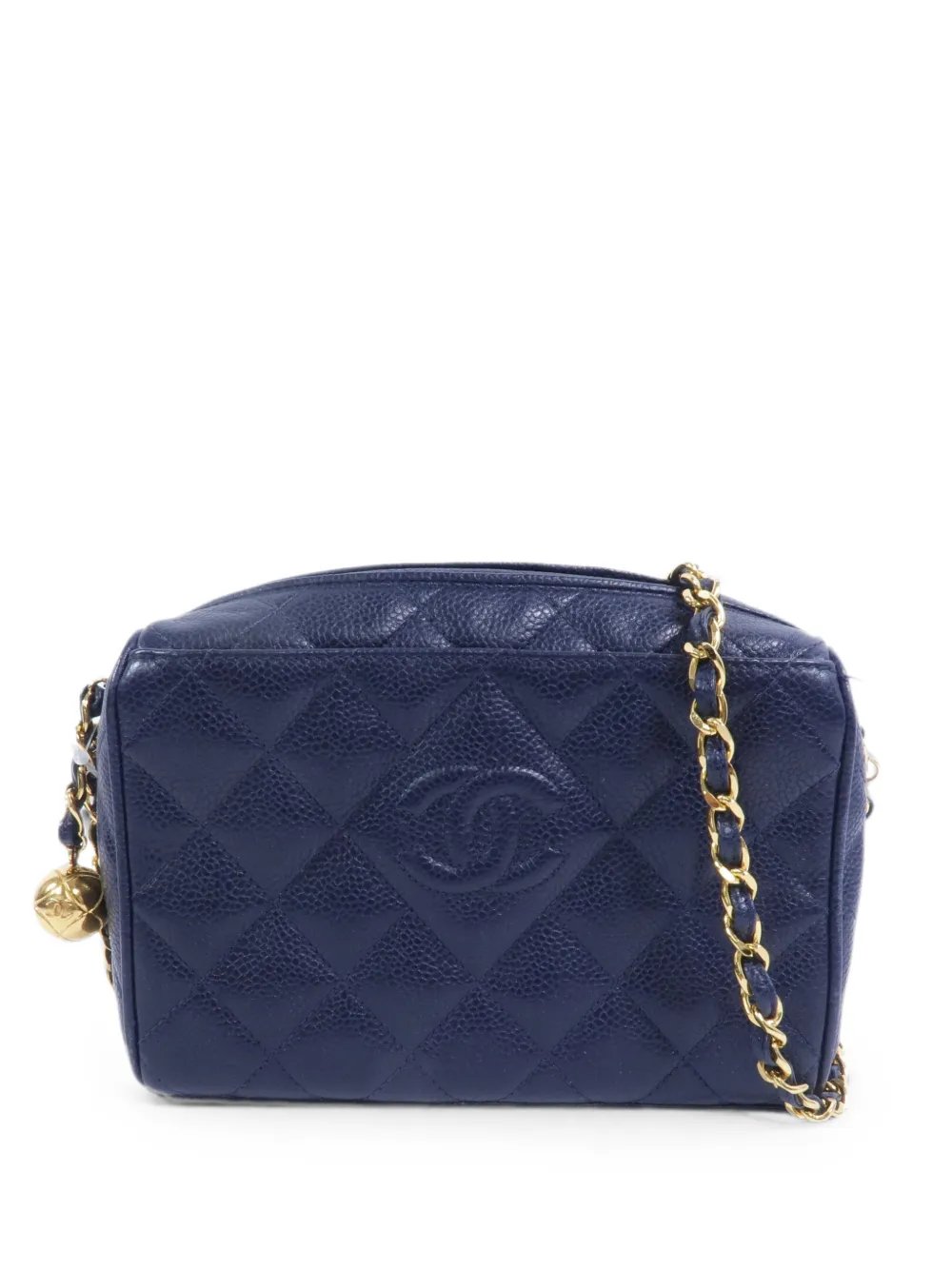 CC Camera quilted shoulder bag