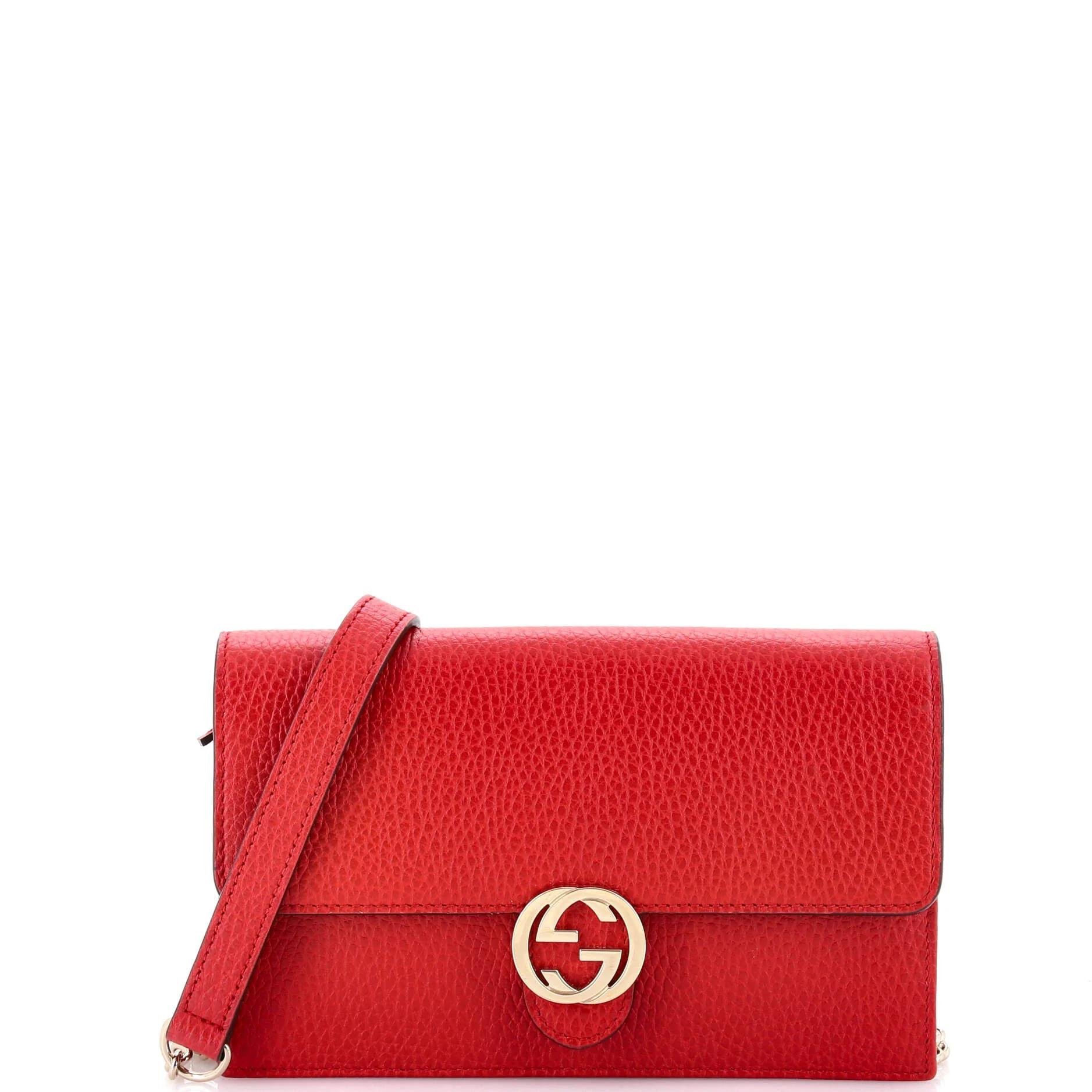 Leather crossbody bag