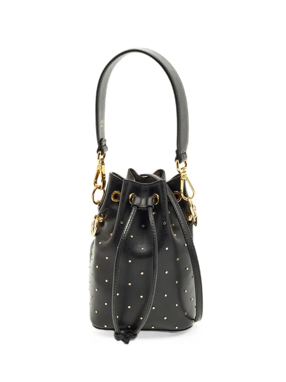 Mon Tresor studded-details mini bucket bag