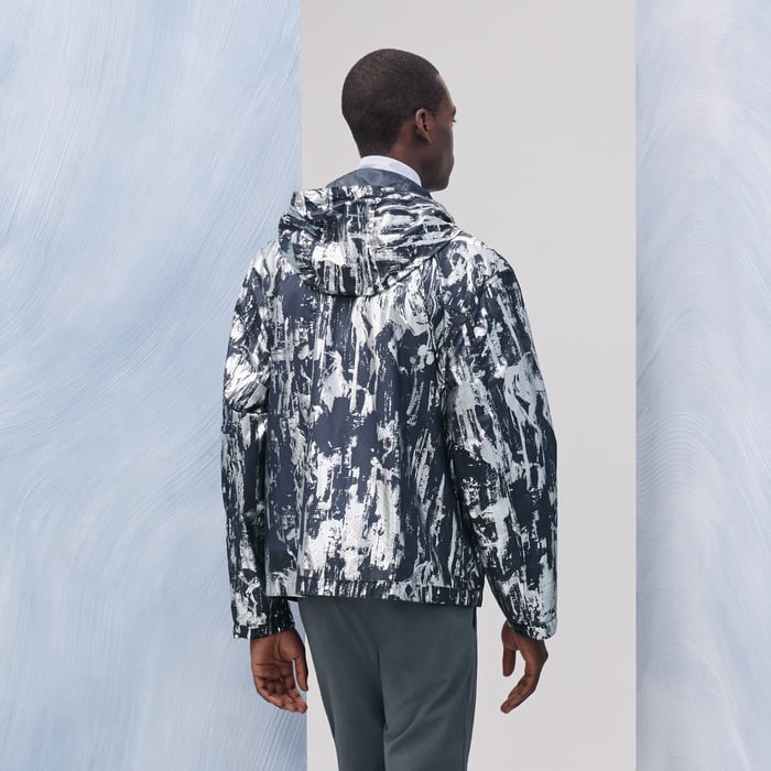 Océan "Cavalcade Siderale" Reversible Hooded Jacket