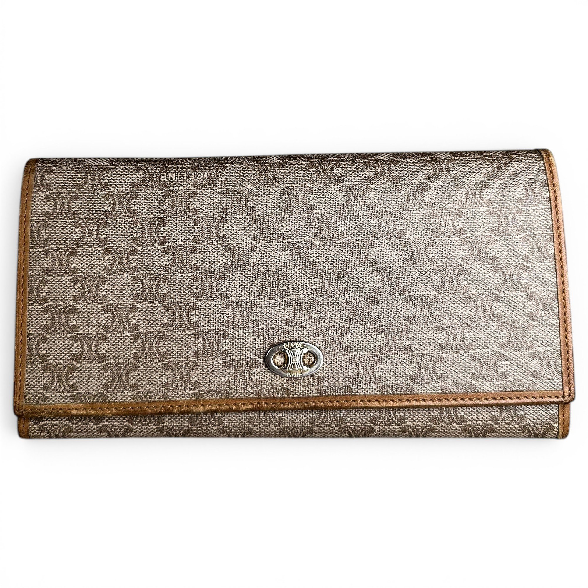 Triomphe leather mini bag