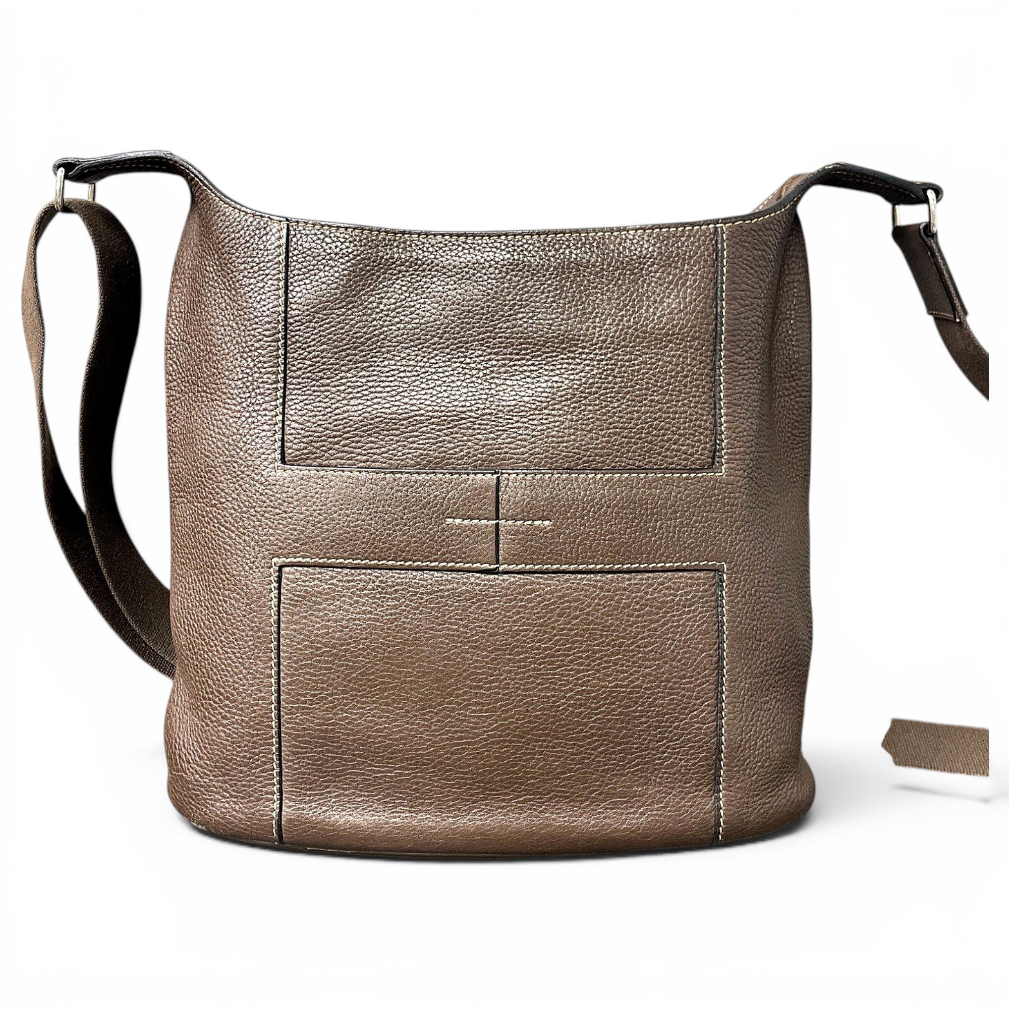 Leather handbag