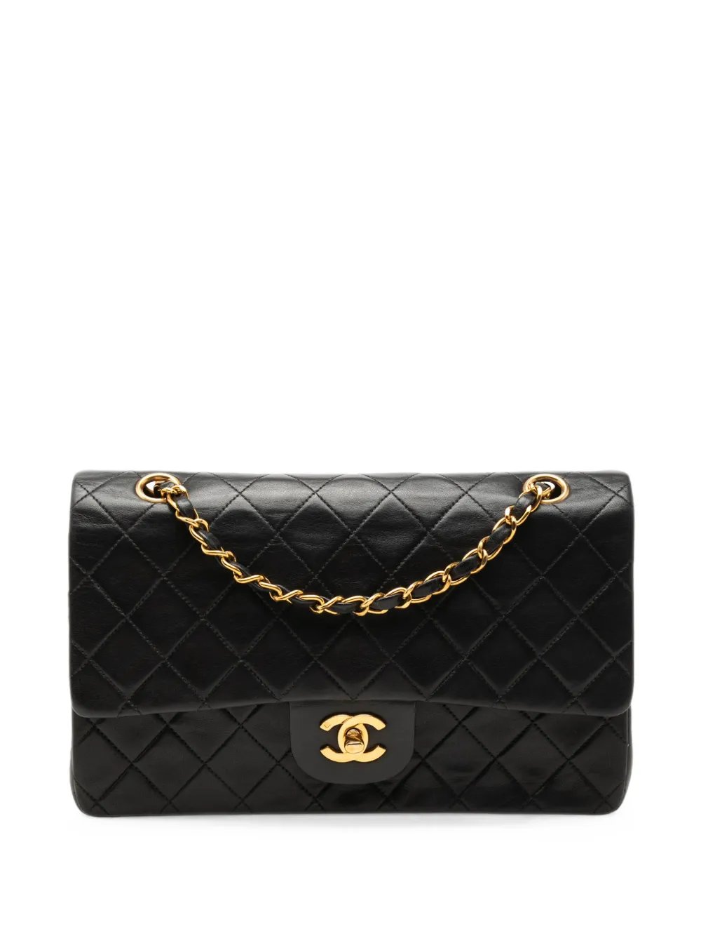 1994-1996 Medium Classic Lambskin Double Flap shoulder bag