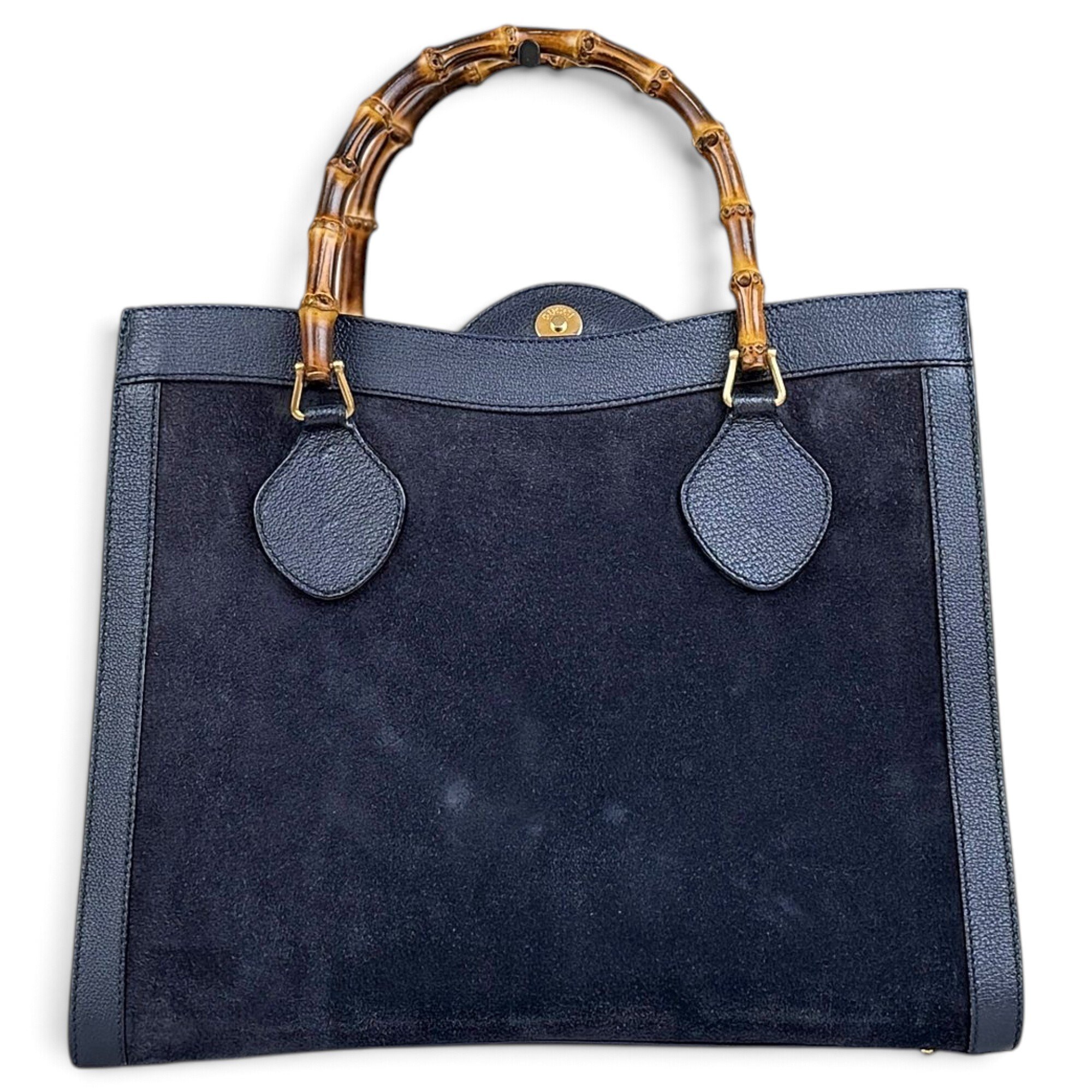 Diana Bamboo leather tote