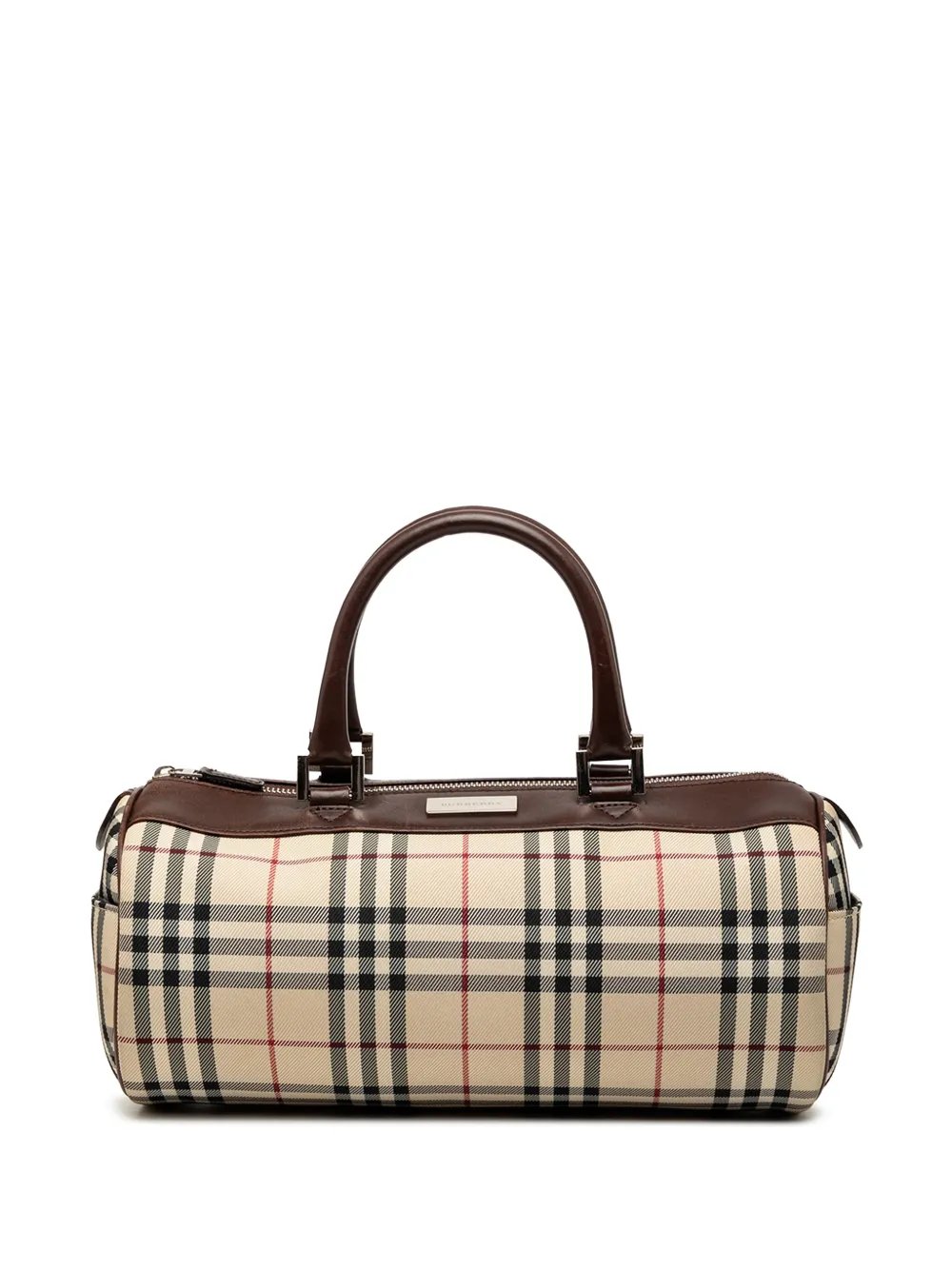 2000-2017 House Check Canvas Barrel handbag