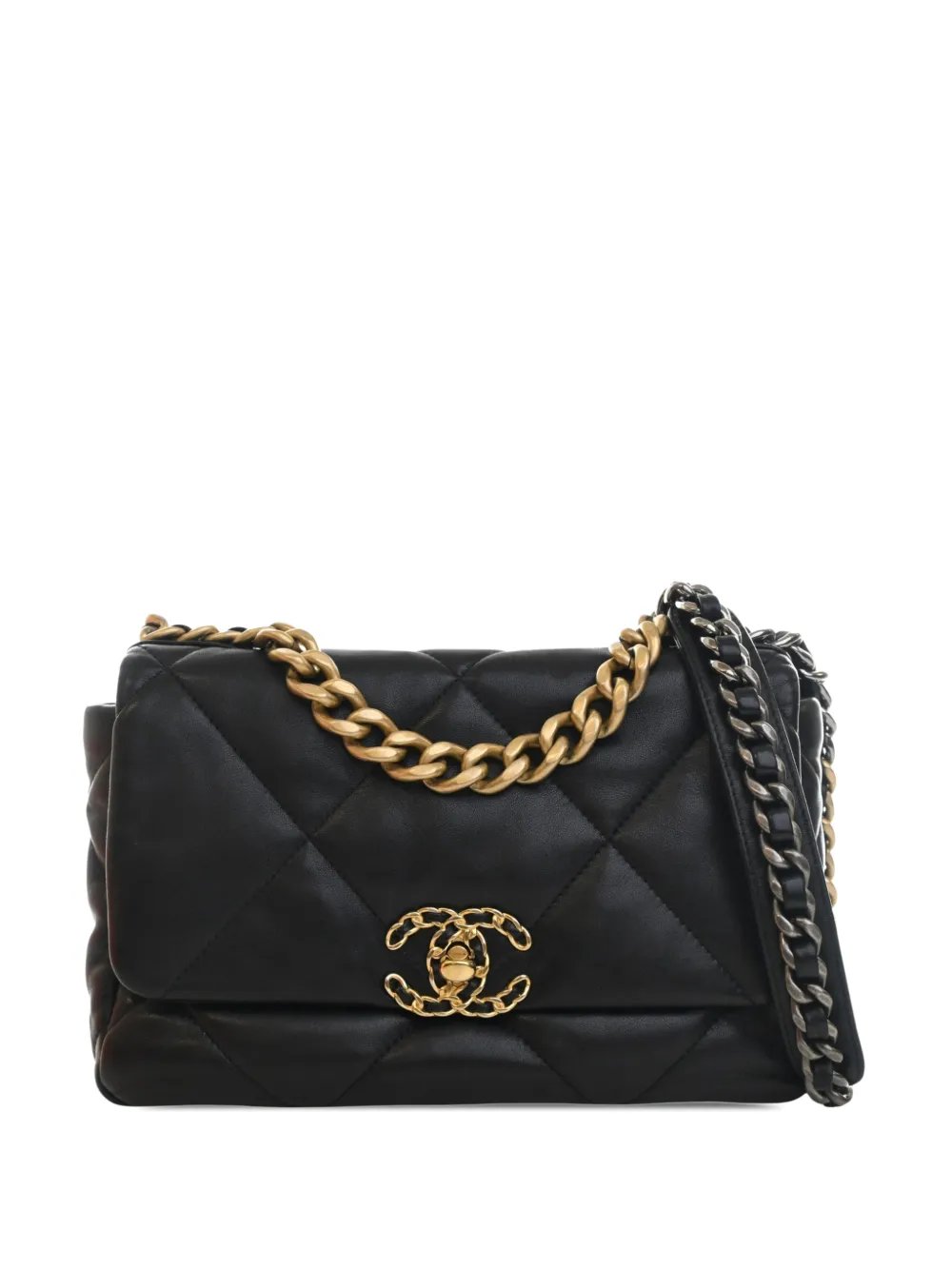 2020 Medium Lambskin 19 Flap satchel