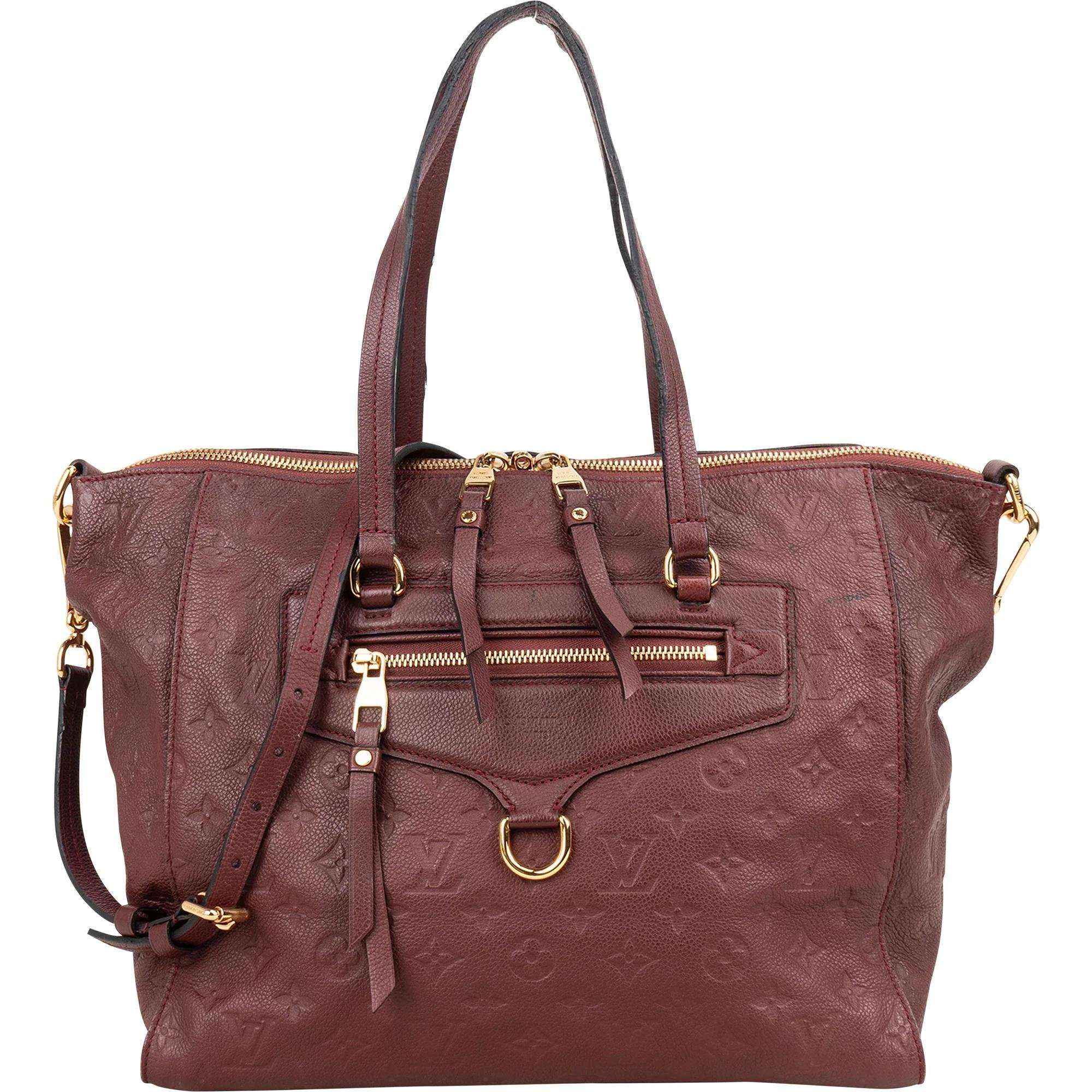 Lumineuse leather handbag