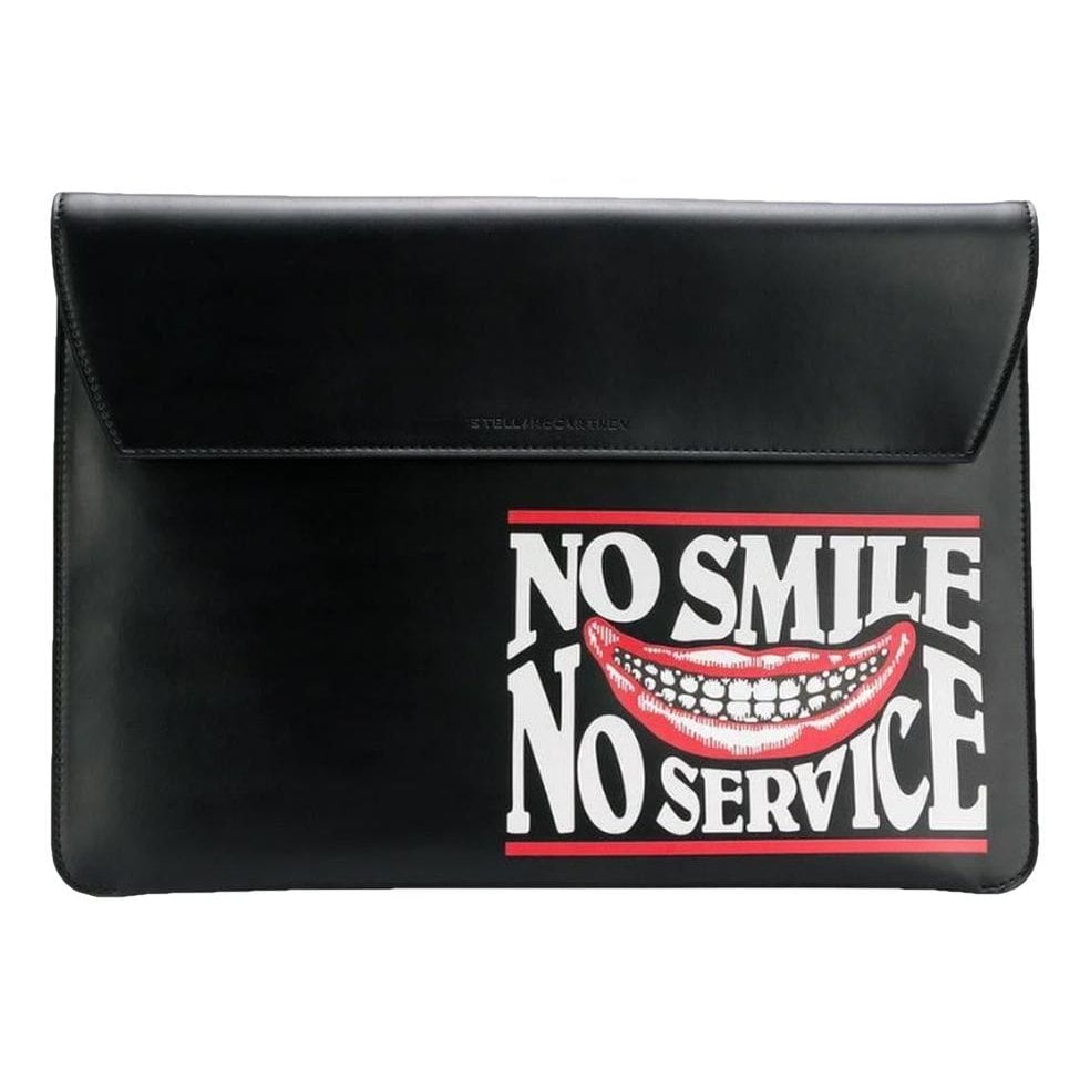 Stella McCartney Leather clutch bag