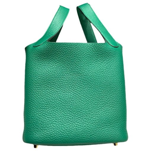 Hermes Picotin leather handbag
