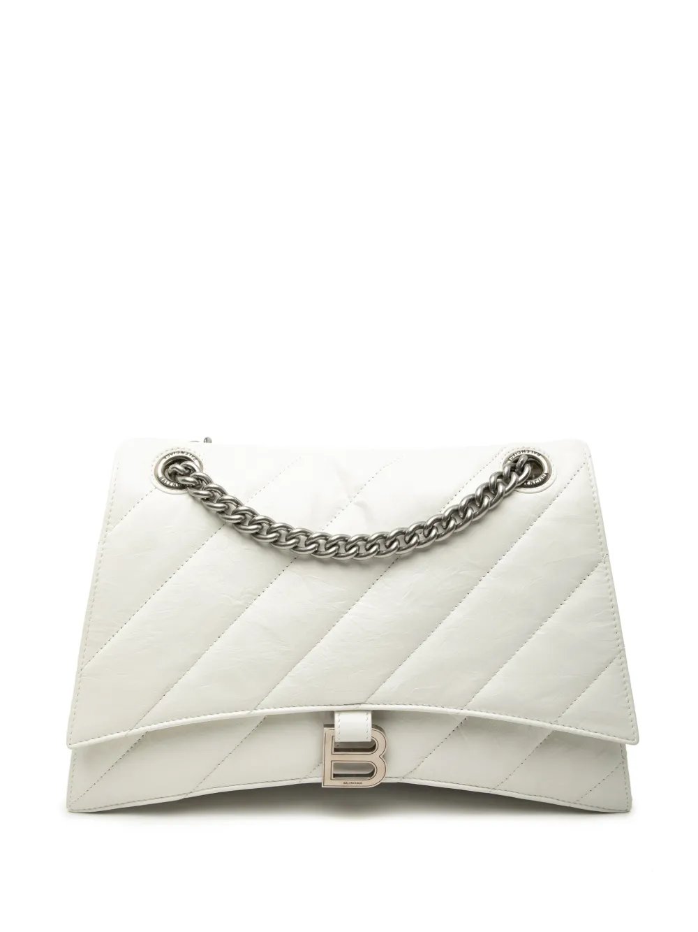 2022 Medium Crushed Calfskin Chain shoulder bag
