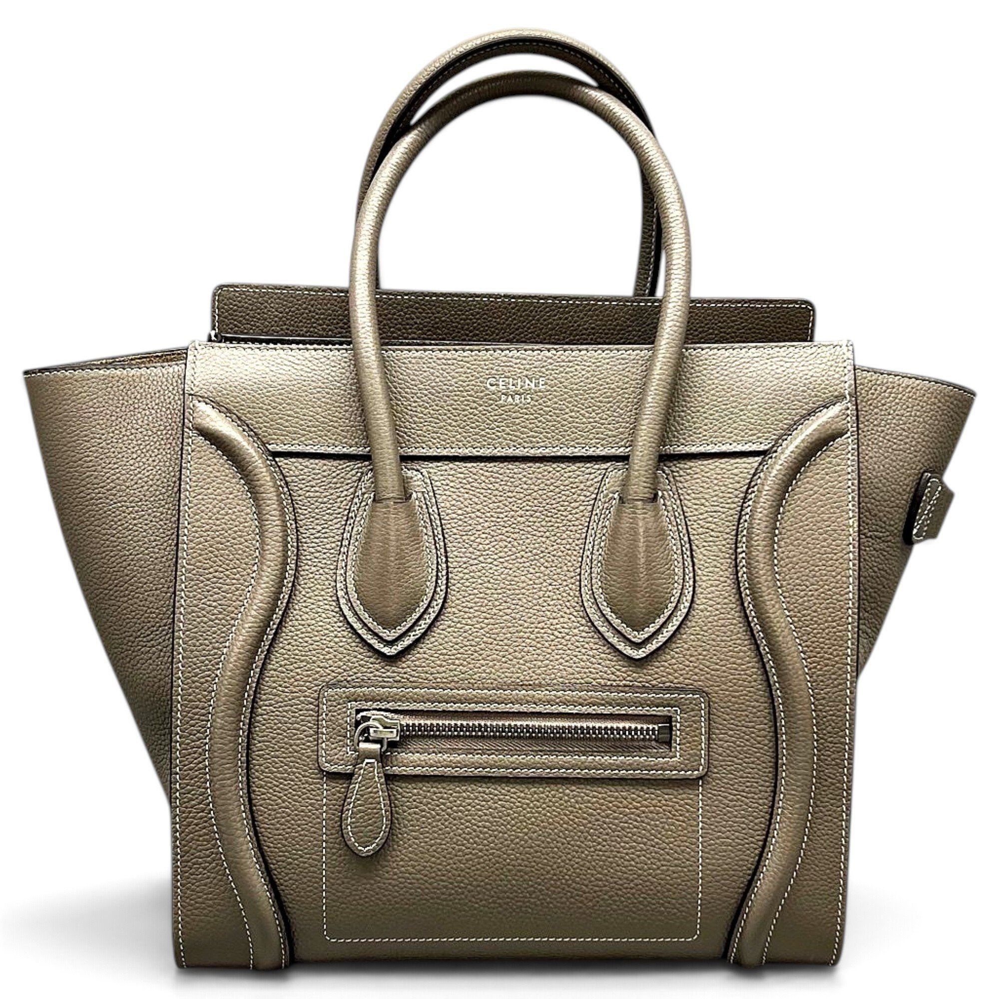 Luggage leather handbag