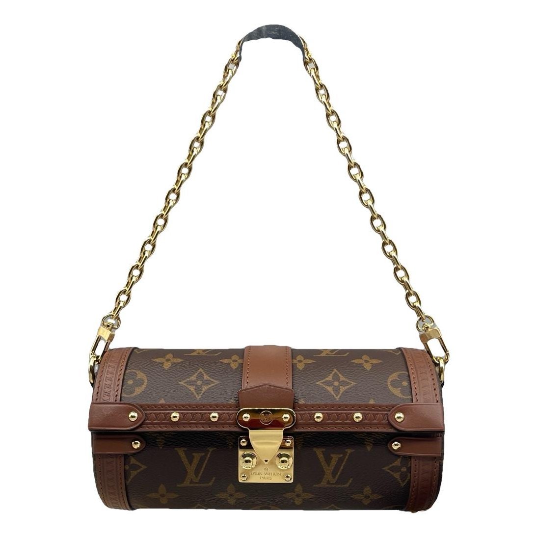 Papillon Trunk leather handbag