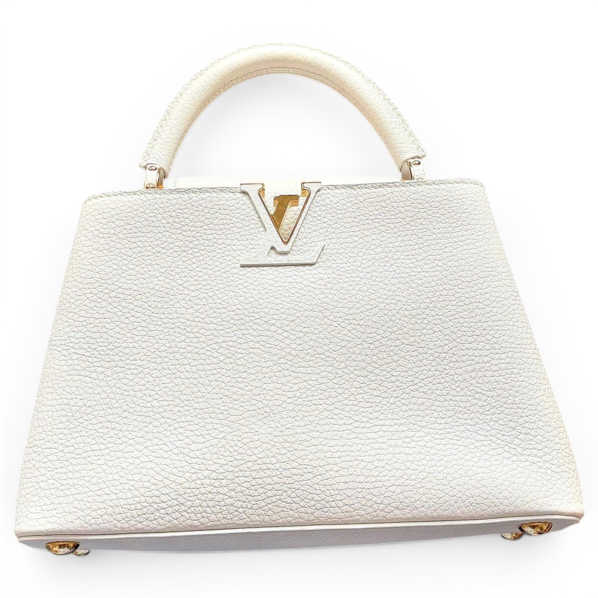 Capucines leather handbag