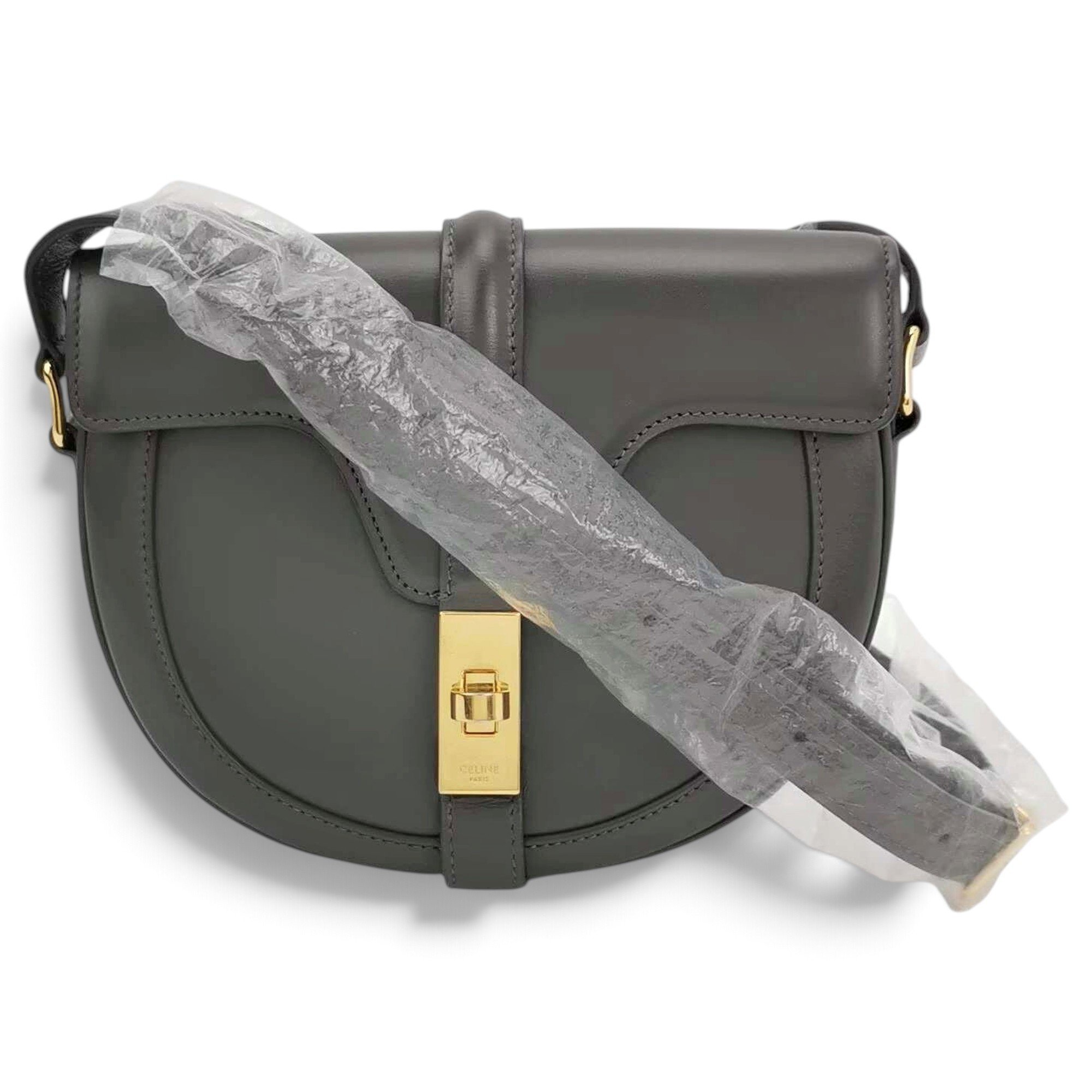 SAC 16 BESACE leather handbag