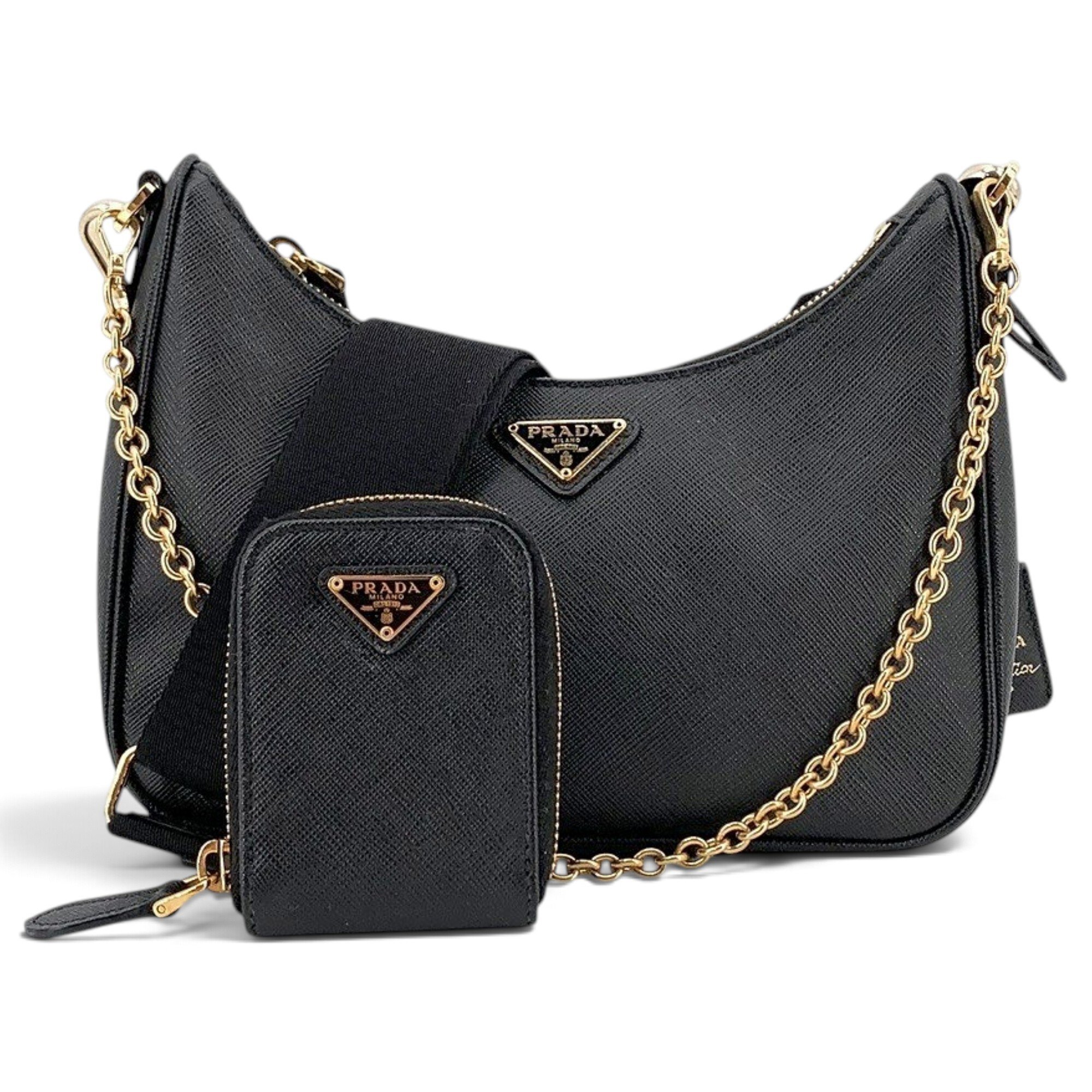 Leather crossbody bag