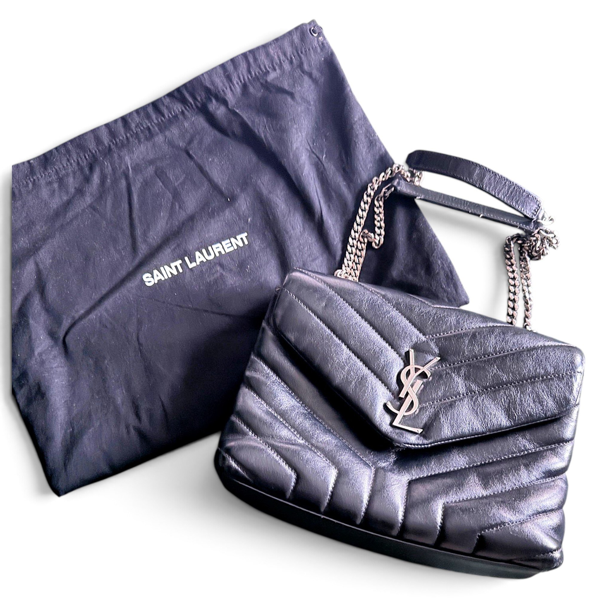 Loulou leather handbag