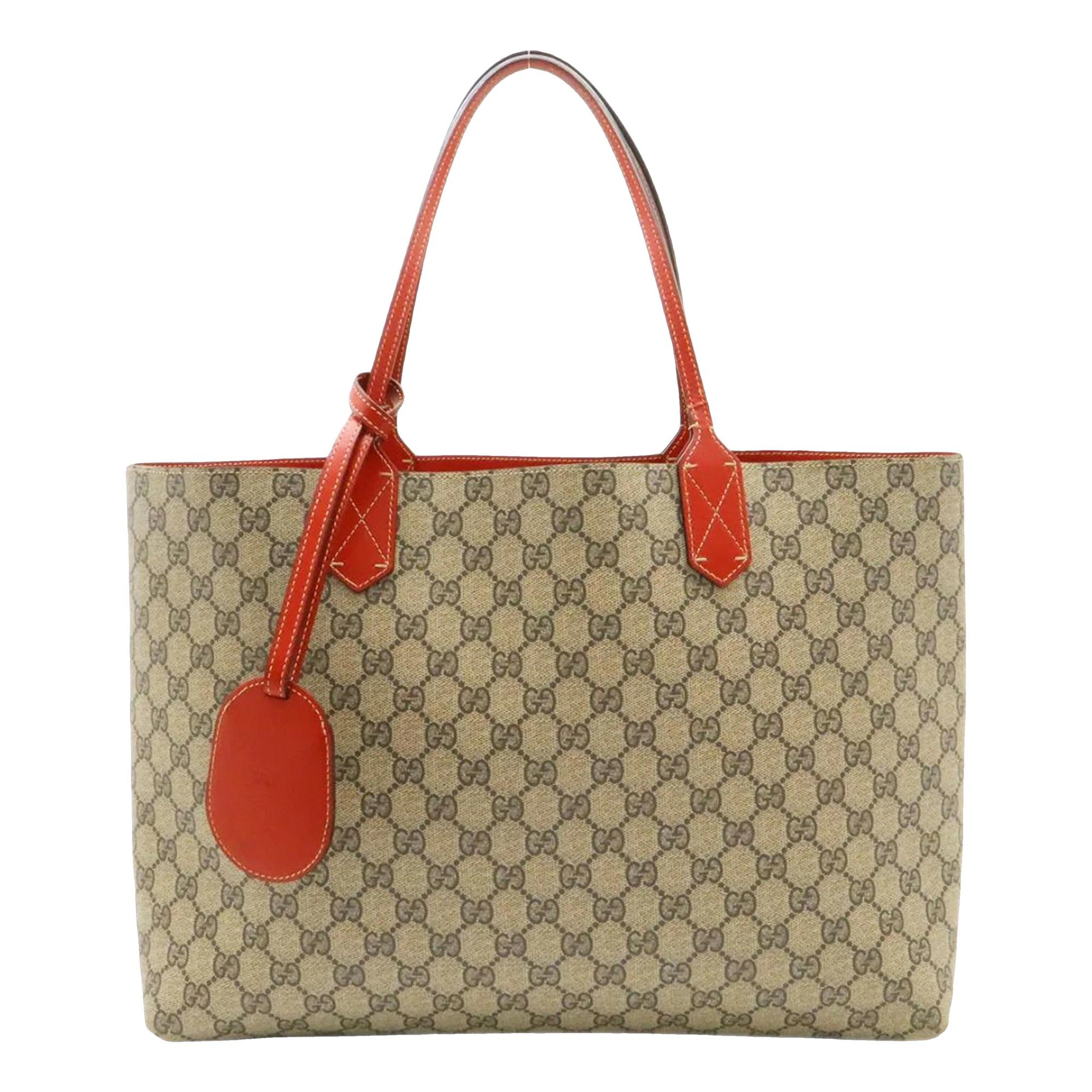 Leather tote