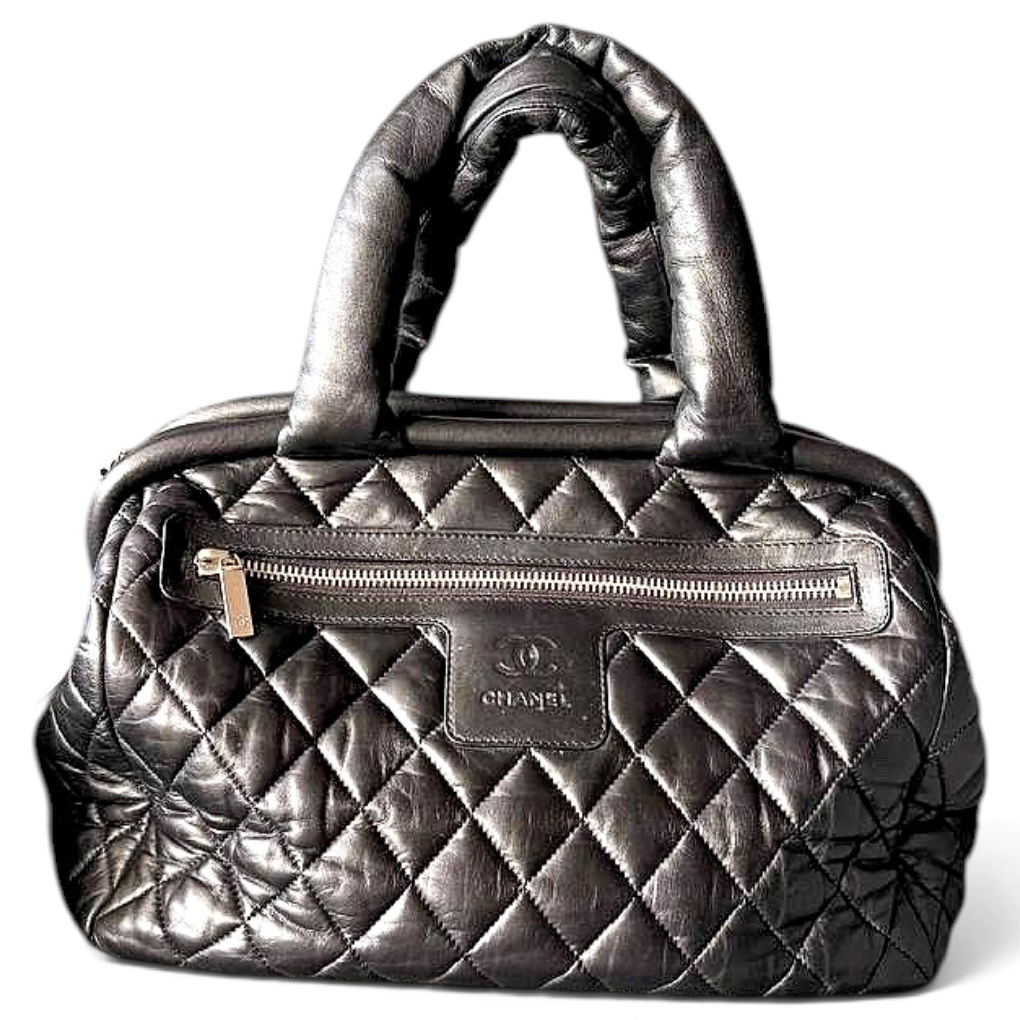 Bowling Bag leather handbag