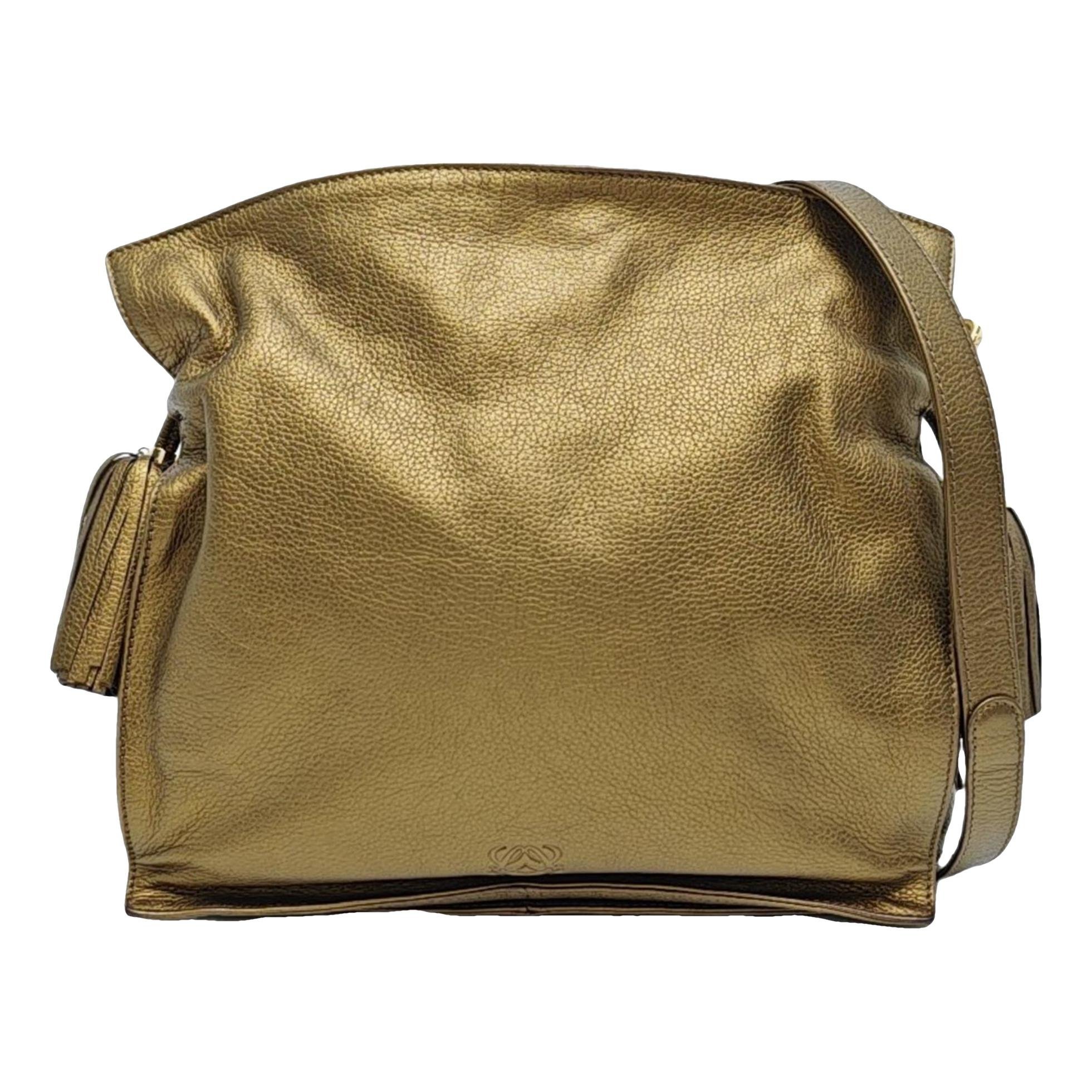 Flamenco leather crossbody bag