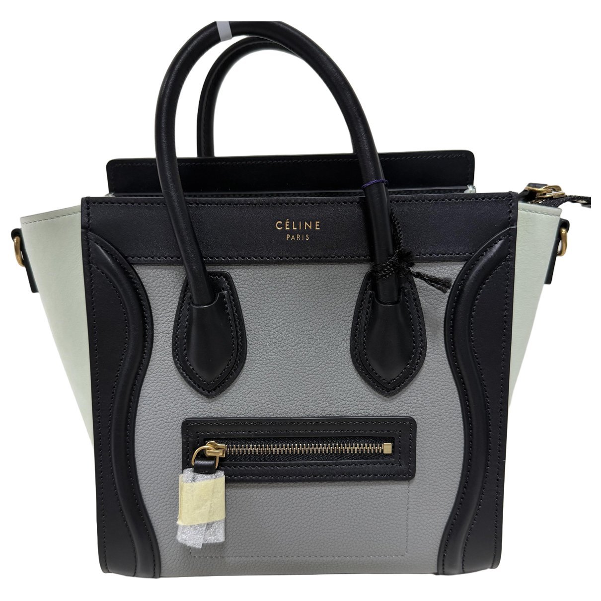 Nano Luggage leather handbag