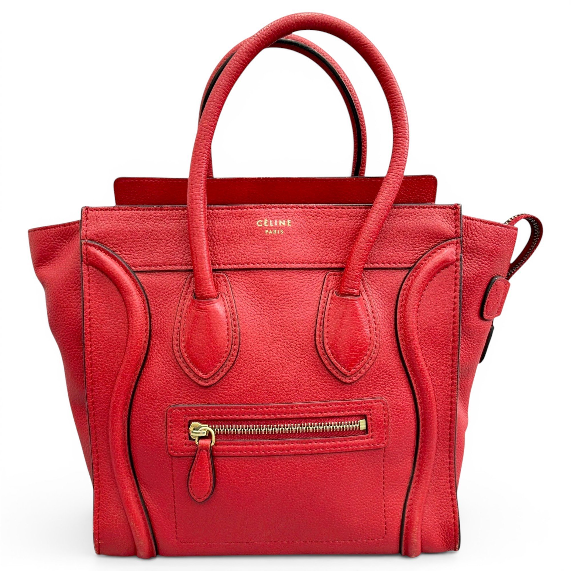 Luggage leather handbag