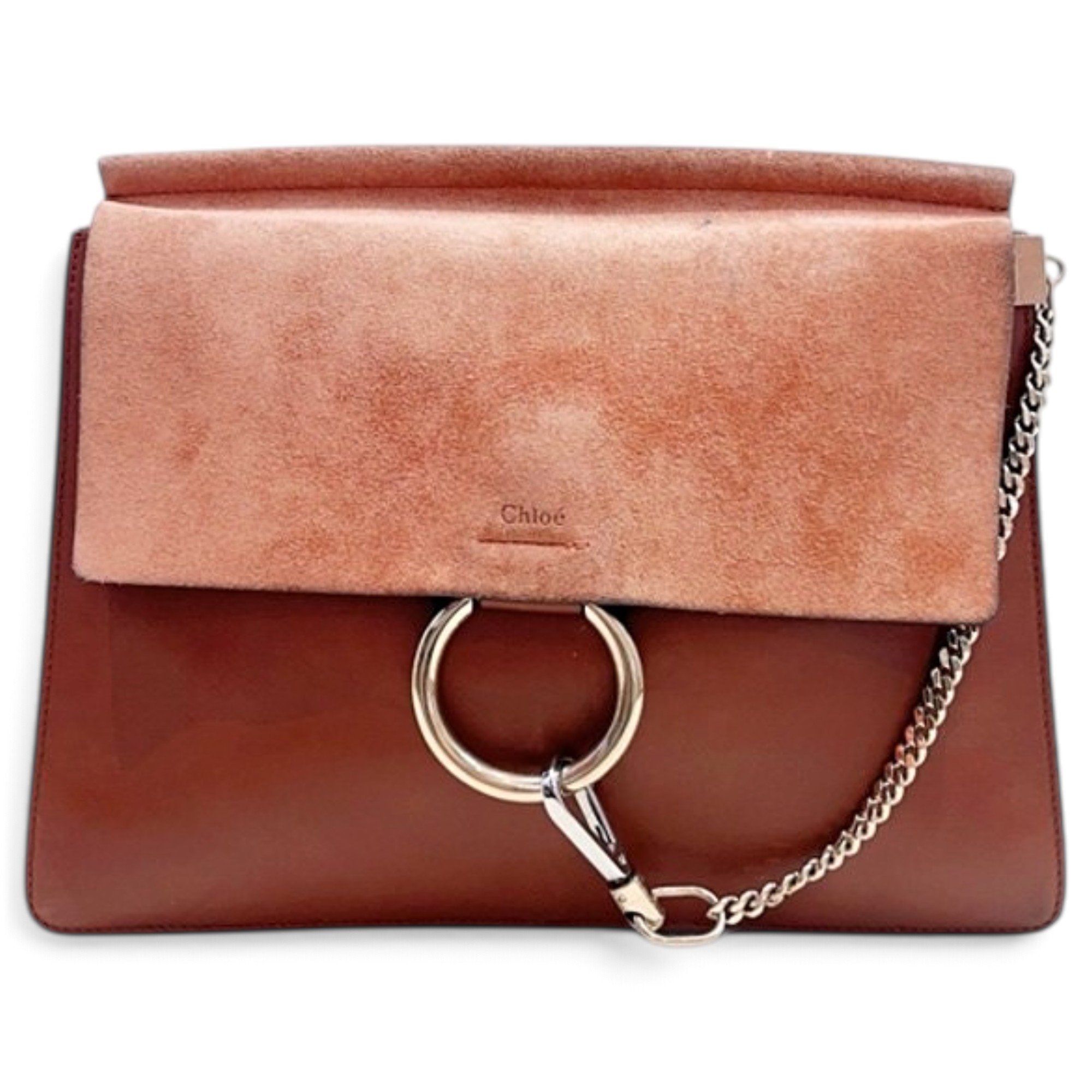 Faye leather handbag