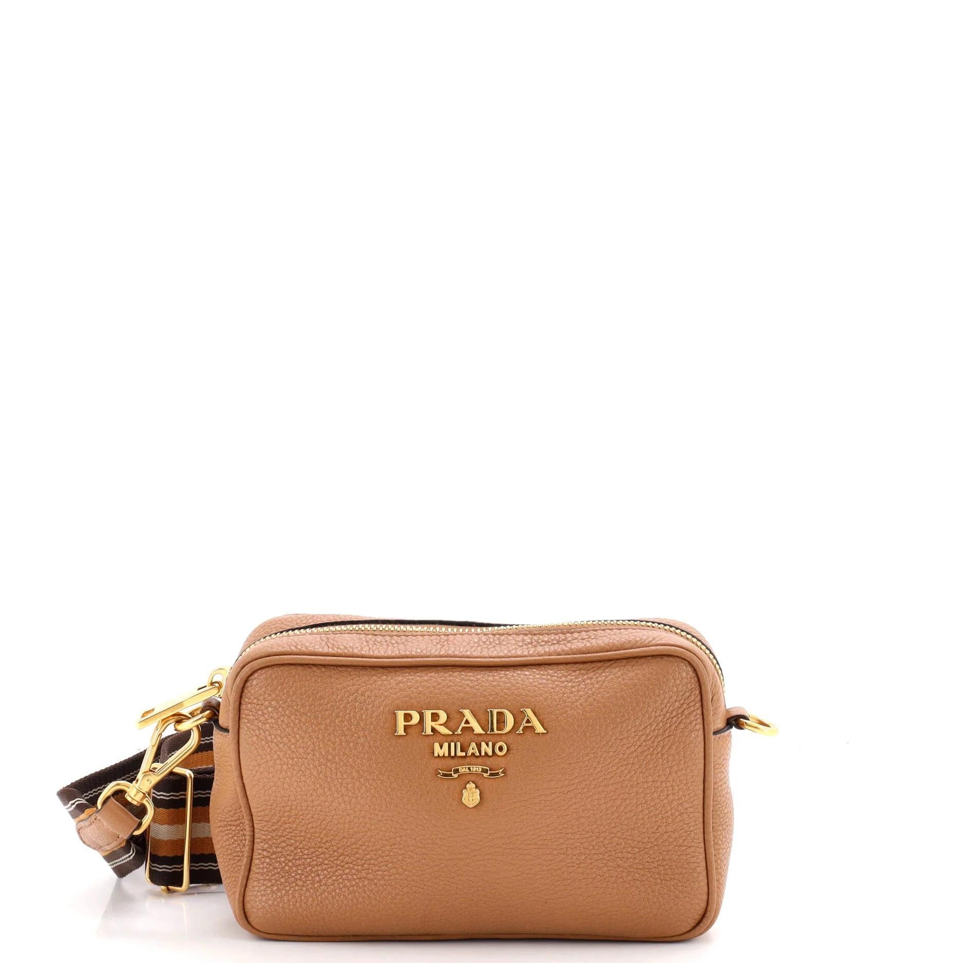 Leather crossbody bag