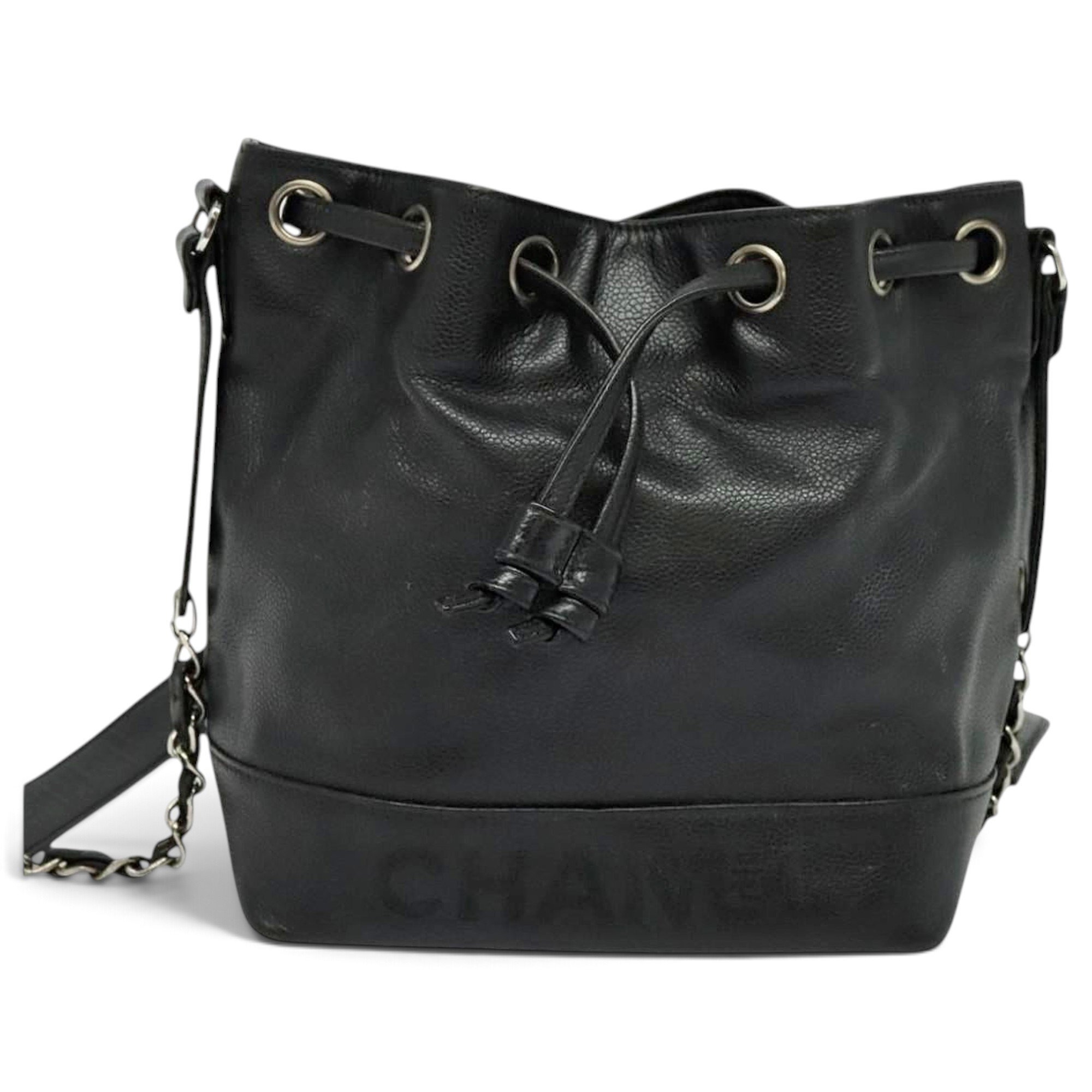 Leather handbag