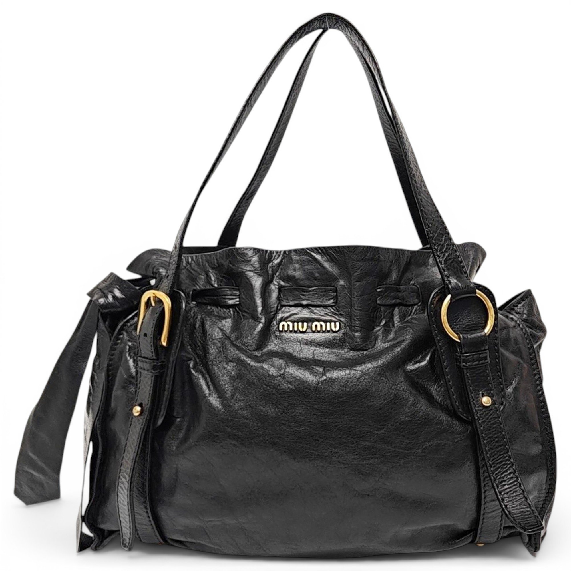 Leather handbag