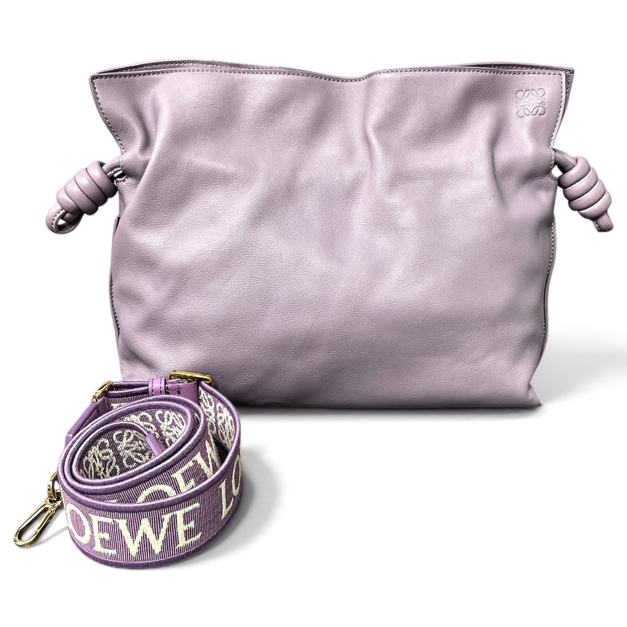 Flamenco leather handbag