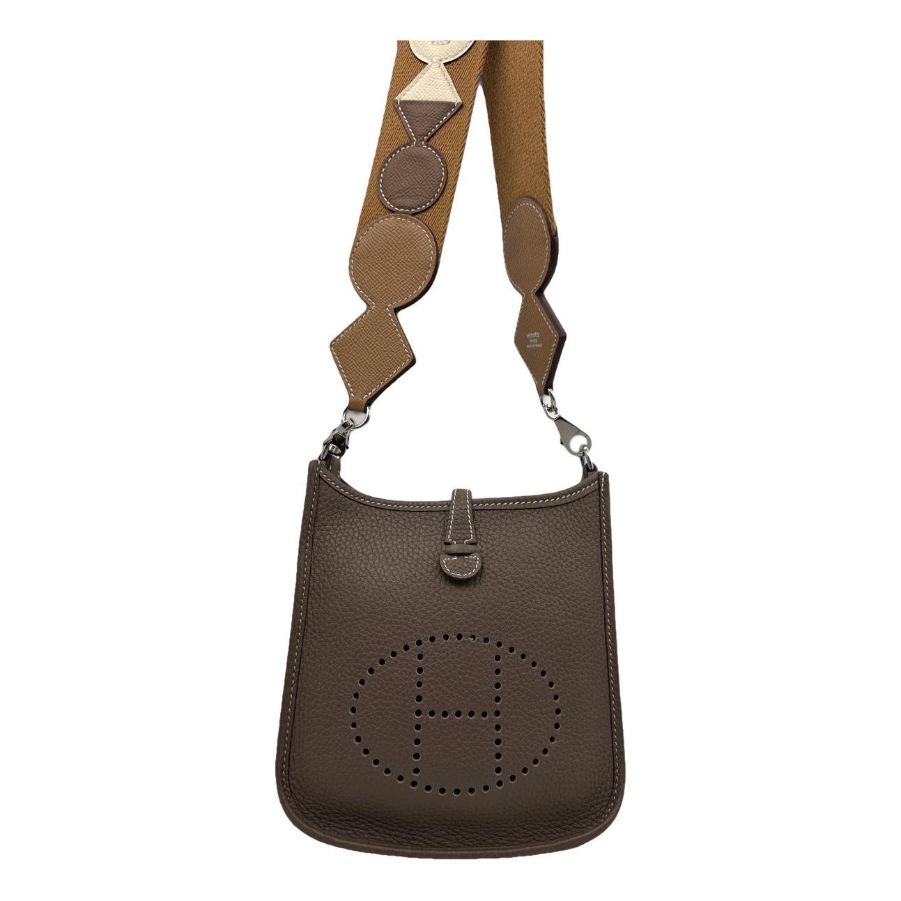 Mini Evelyne leather handbag