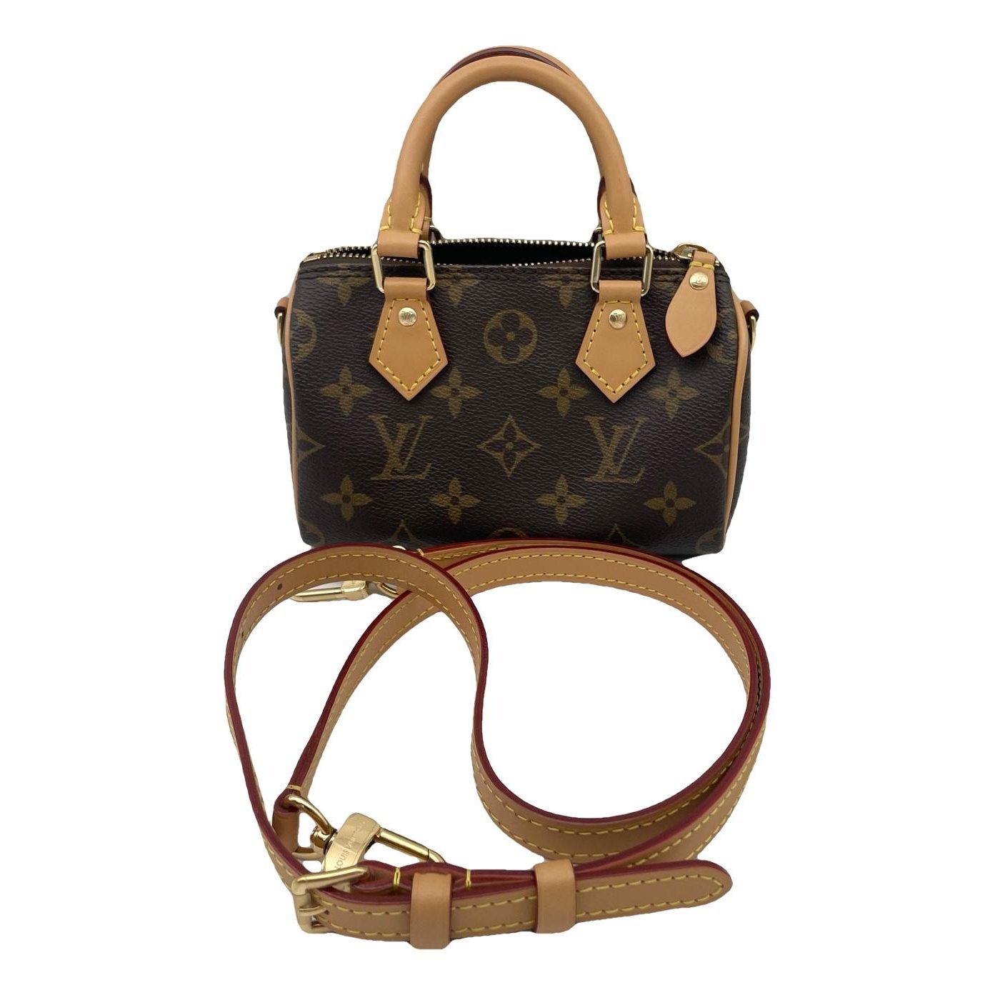 Nano Speedy / Mini HL leather handbag