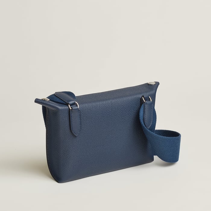 Bleu Navy Hermès Videpoches Bag