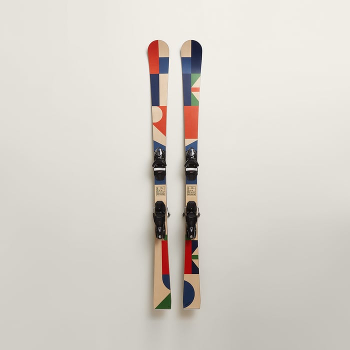 Off Piste Pair Of Alpine Skis