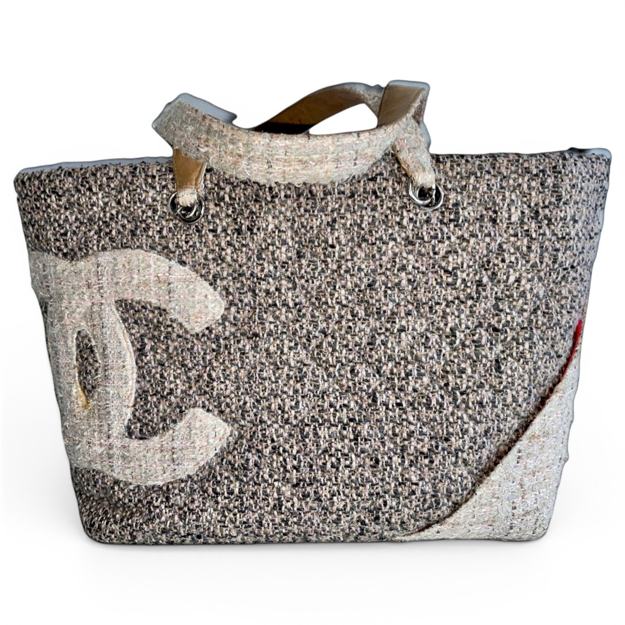 Deauville tweed tote