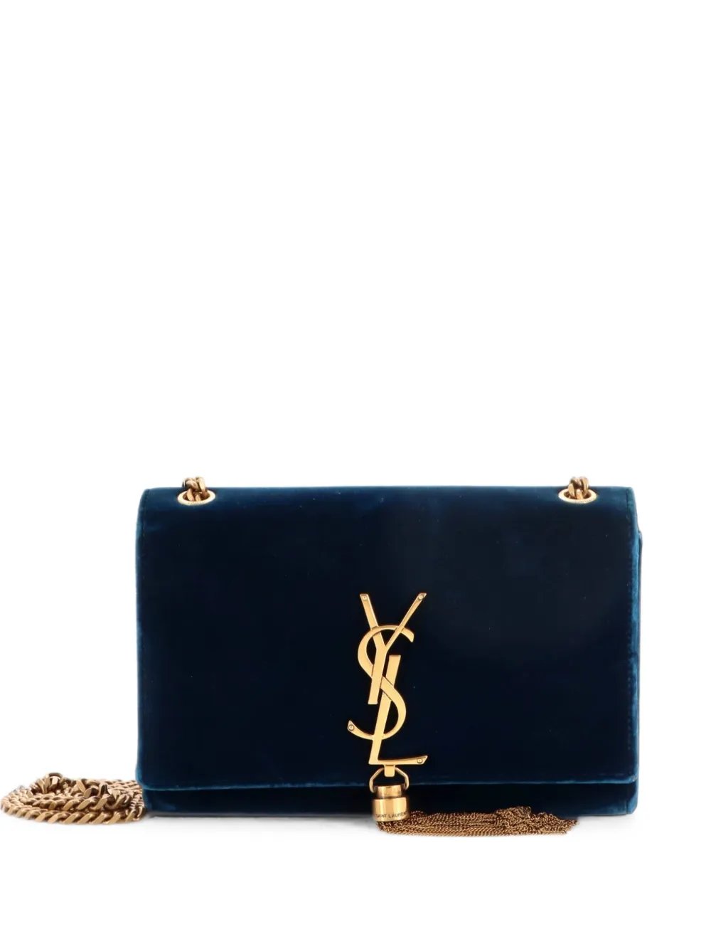 Classic Monogram Tassel Velvet Small crossbody bag