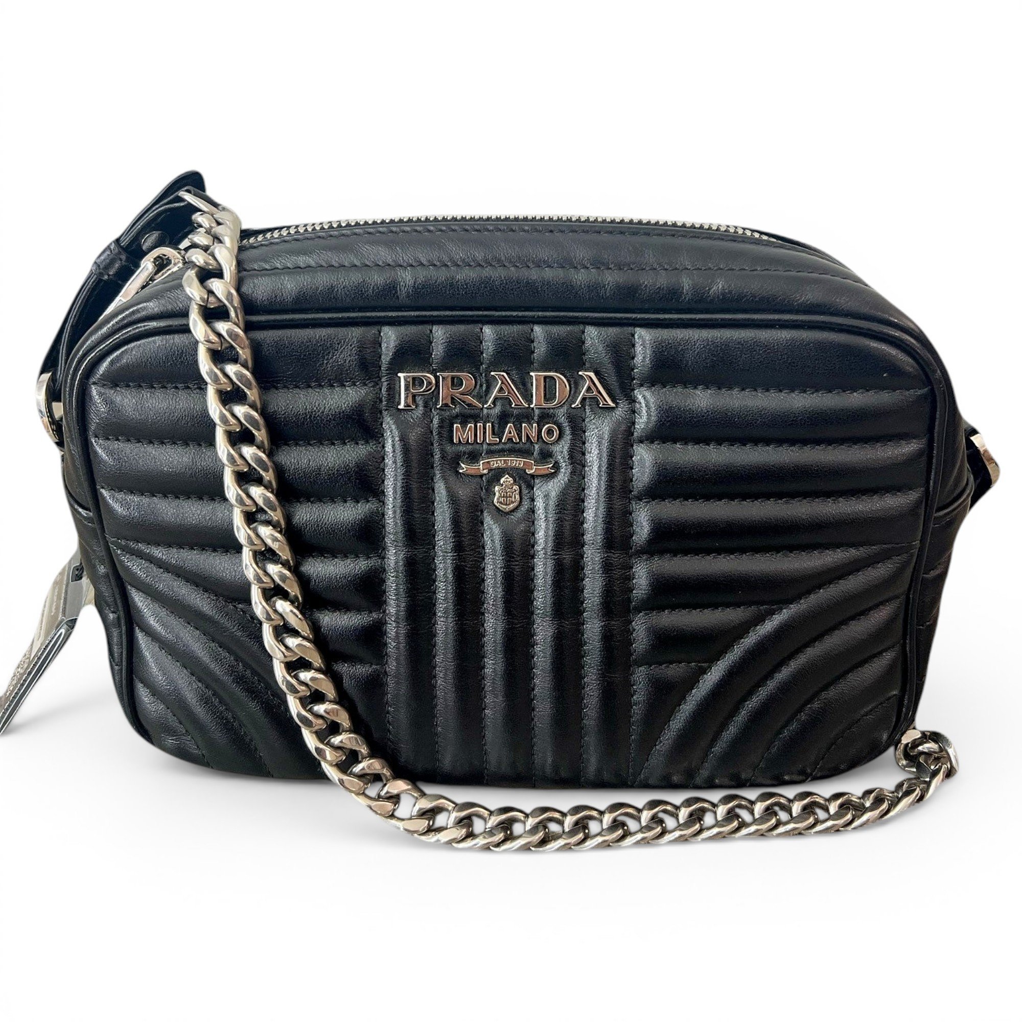 Leather crossbody bag